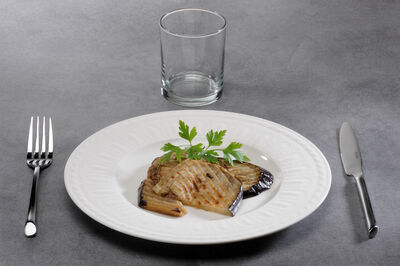 Aubergine, cuite